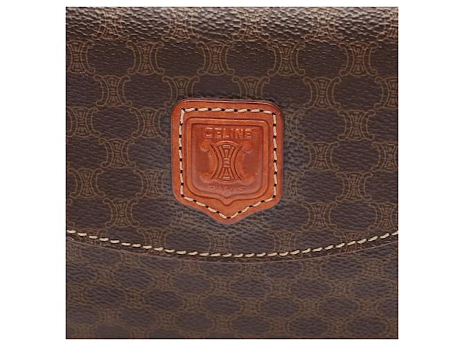Céline Borsa Celine Macadam Marrone - vista 5