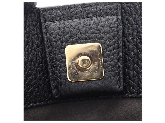 Fendi FF Tote Bag Small 2-Way Handbag Schwarz - Ansicht 5