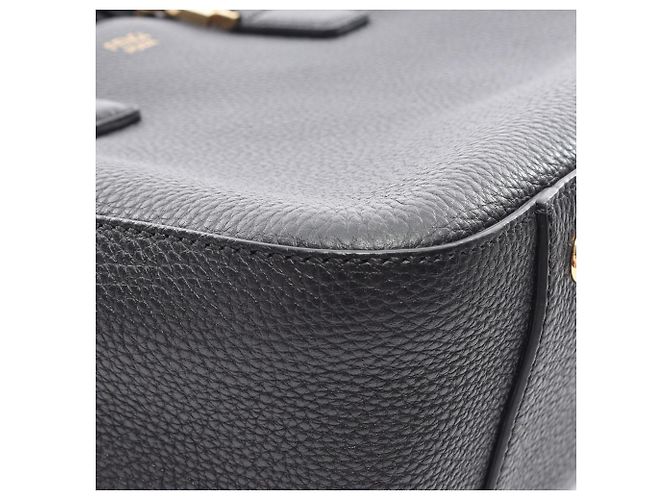 Fendi FF Tote Bag Small 2-Way Handbag Schwarz - Ansicht 7