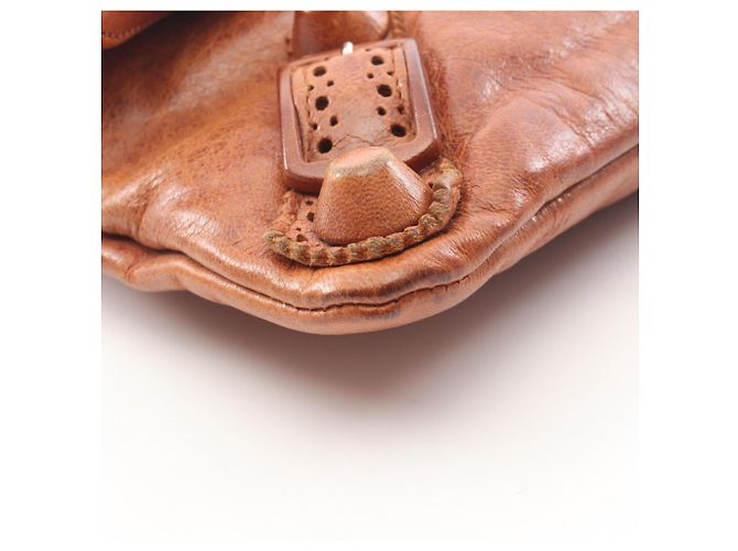 Borsa Balenciaga Giant Envelope Second Marrone - vista 7
