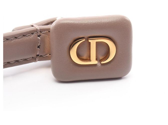 Christian Dior Mini-Ledergürtel Beige - Ansicht 2