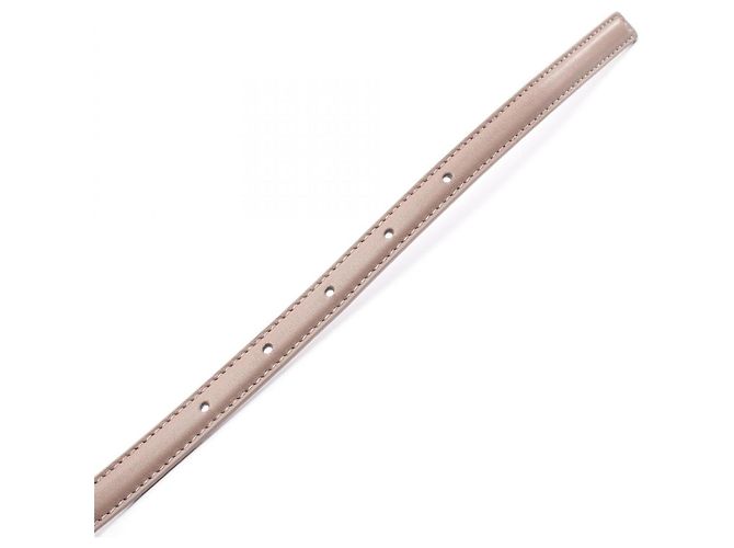 Christian Dior Mini-Ledergürtel Beige - Ansicht 3