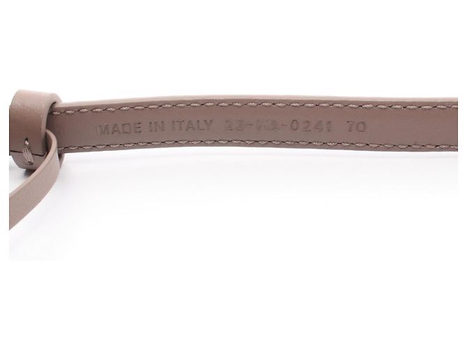 Christian Dior Mini-Ledergürtel Beige - Ansicht 5