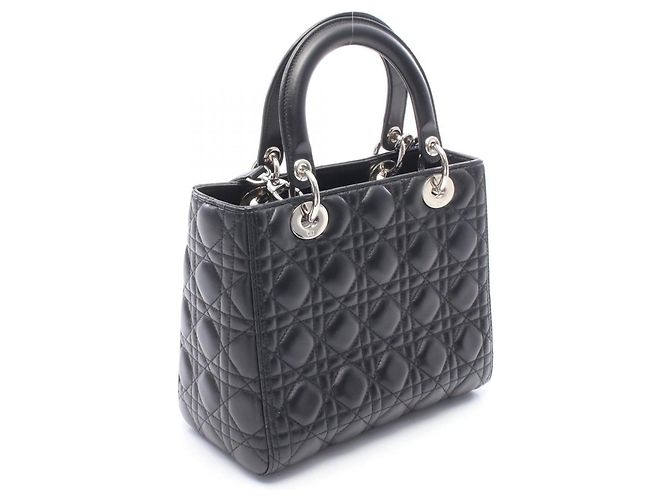 Christian Dior Dior LADY DIOR Borsa 2-Way Nero - vista 2