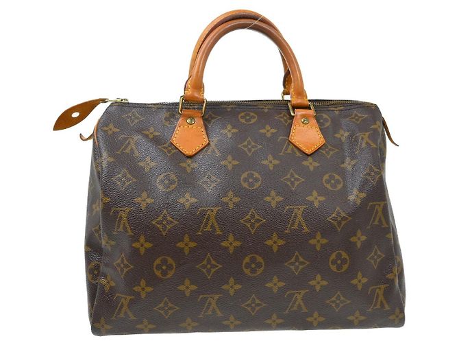 Louis Vuitton Speedy Monogram Canvas 30 Marrone - vista 2