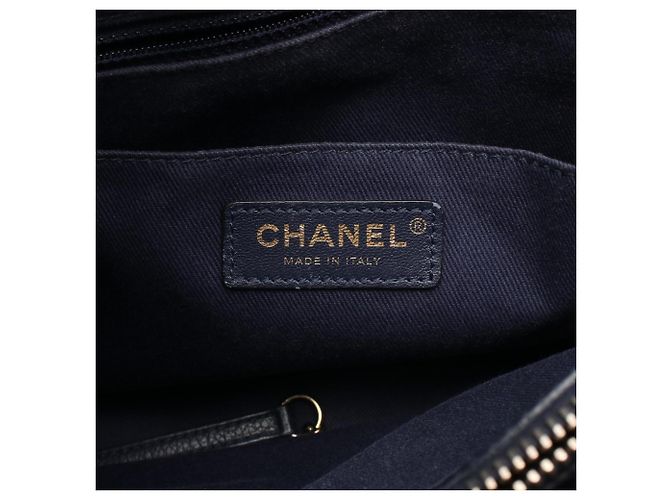 Borsa Tote Chanel Neo Executive Blu navy - vista 4