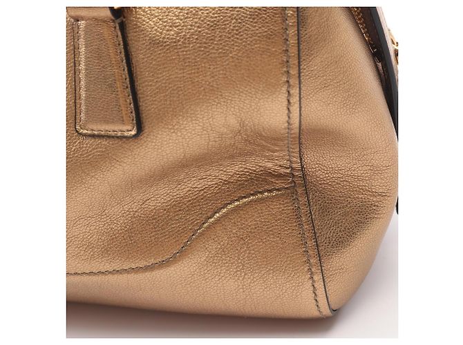 Salvatore Ferragamo Gancini 2-Way Handtasche Golden - Ansicht 5