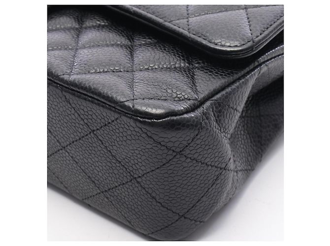 Timeless Borsa a tracolla Chanel Matelassé Double Flap Nero - vista 10