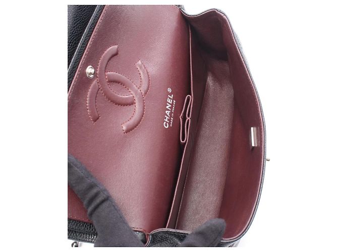 Timeless Borsa a tracolla Chanel Matelassé Double Flap Nero - vista 3