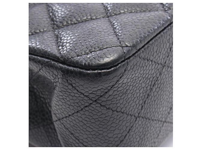 Timeless Borsa a tracolla Chanel Matelassé Double Flap Nero - vista 7
