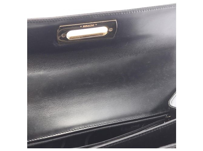 Borsa a mano 2-Way Gancini Salvatore Ferragamo Nero - vista 10