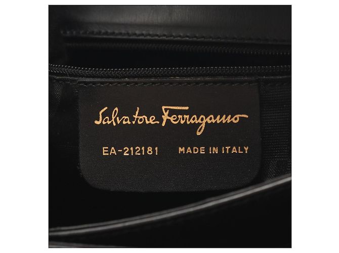 Borsa a mano 2-Way Gancini Salvatore Ferragamo Nero - vista 4