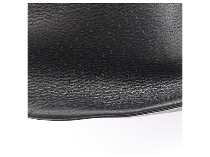Borsa in pelle Salvatore Ferragamo Gancini Nero - vista 9
