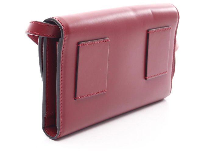 Borsa a tracolla Salvatore Ferragamo Gancini Rosso - vista 2