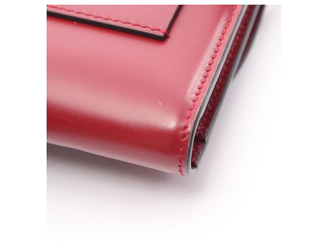 Borsa a tracolla Salvatore Ferragamo Gancini Rosso - vista 8