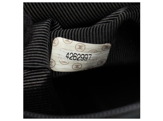 Chanel Triple Coco Mark Rucksack/Handtasche Schwarz - Ansicht 5