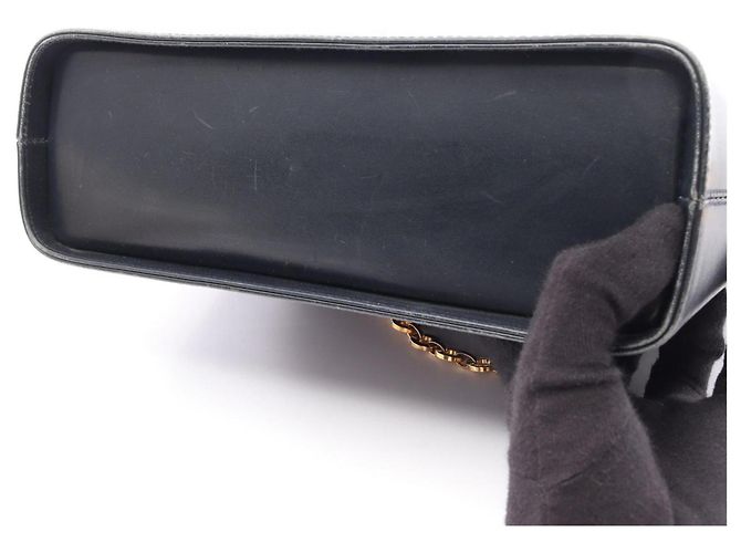 Borsa in pelle nera e scamosciata Salvatore Ferragamo Nero - vista 12