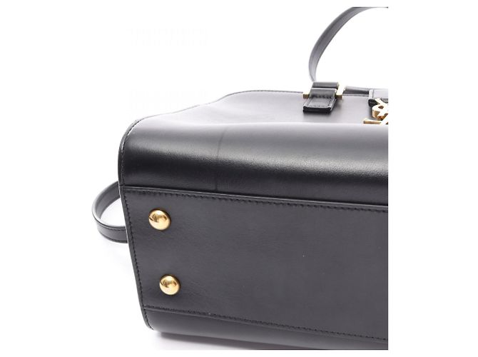 Borsa Cabas Baby Monogram Yves Saint Laurent Nero - vista 11