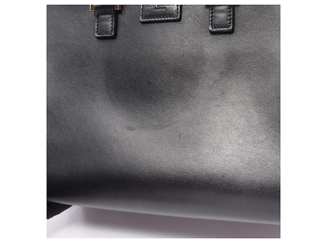 Borsa Cabas Baby Monogram Yves Saint Laurent Nero - vista 12