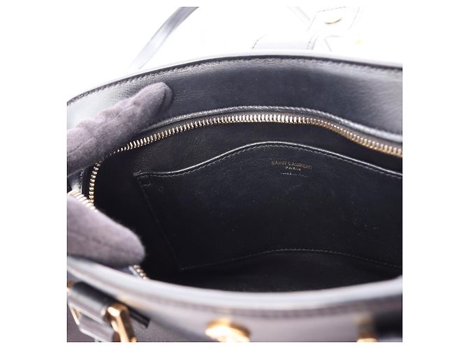Borsa Cabas Baby Monogram Yves Saint Laurent Nero - vista 6
