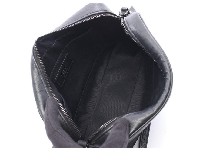Borsa a Spalla Yves Saint Laurent Monogram Nero - vista 3