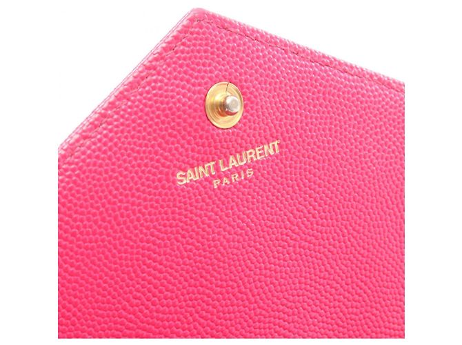 Borsa a Spalla Yves Saint Laurent Cassandra Classic Rosso - vista 4
