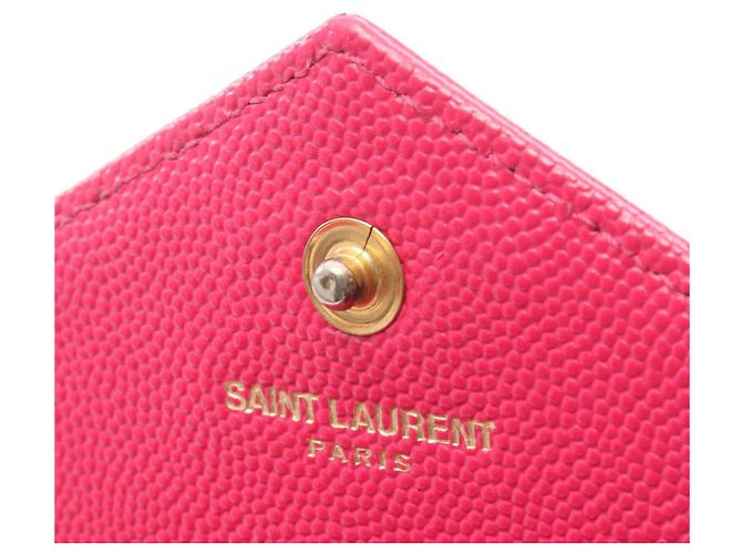Borsa a Spalla Yves Saint Laurent Cassandra Classic Rosso - vista 7