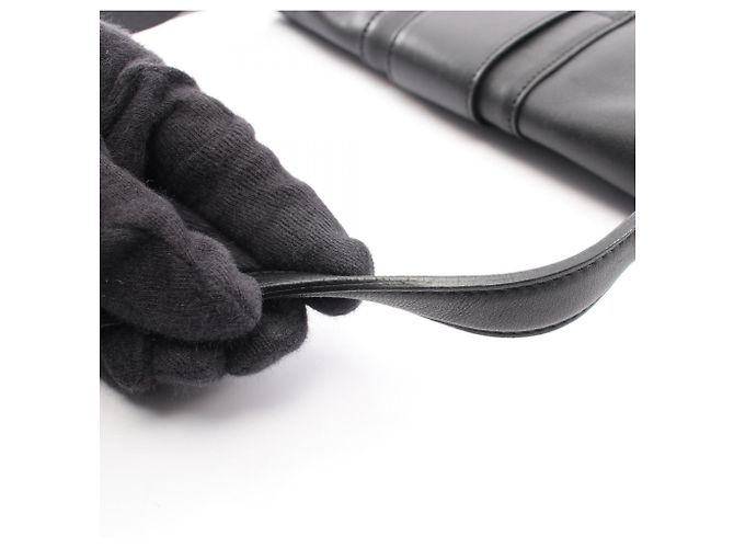Borsa a tracolla in pelle nera Salvatore Ferragamo Nero - vista 11