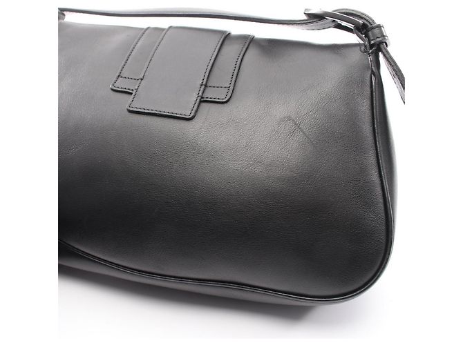 Borsa a tracolla in pelle nera Salvatore Ferragamo Nero - vista 6