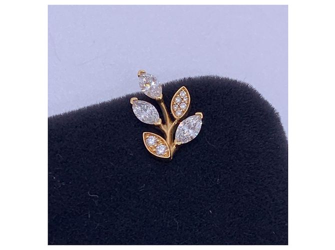 Orecchini Tiffany & Co. Victoria Ramo Diamanti Oro Rosa D'oro - vista 4