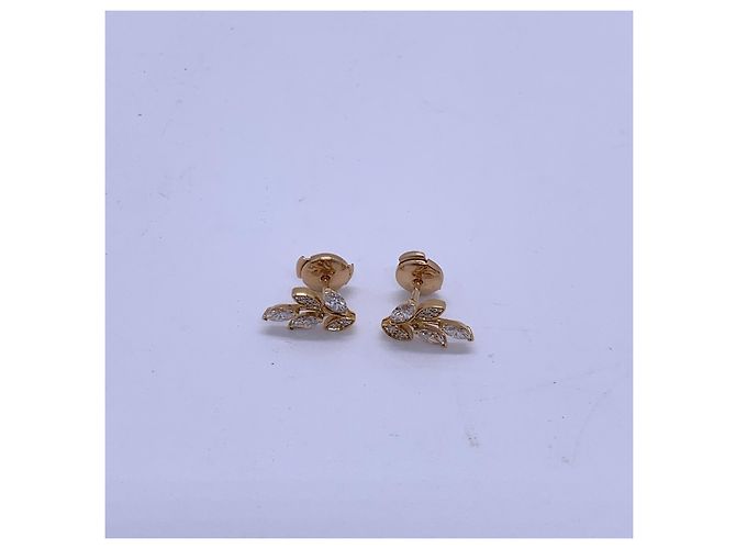 Orecchini Tiffany & Co. Victoria Ramo Diamanti Oro Rosa D'oro - vista 6