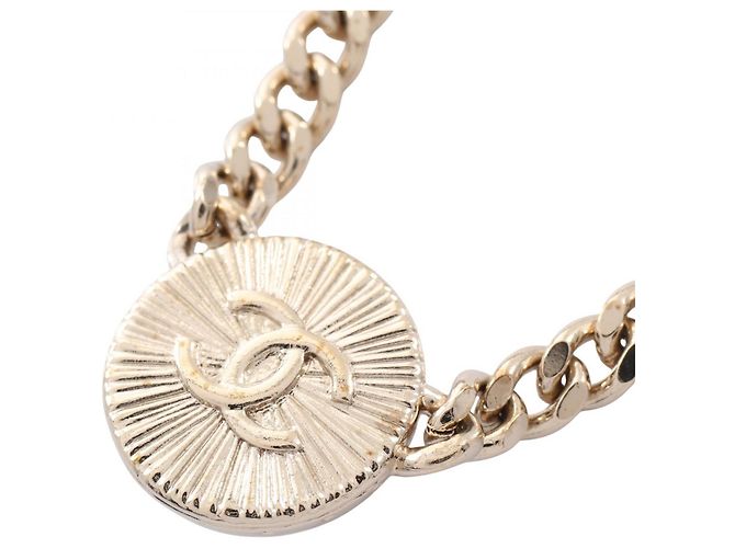 Timeless Collar Chanel Coco Mark Circle Dorado - vista 2