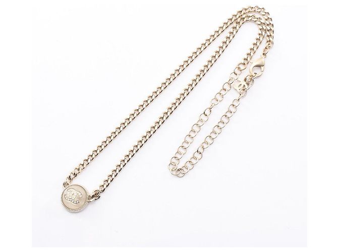 Timeless Collar Chanel Coco Mark Circle Dorado - vista 3