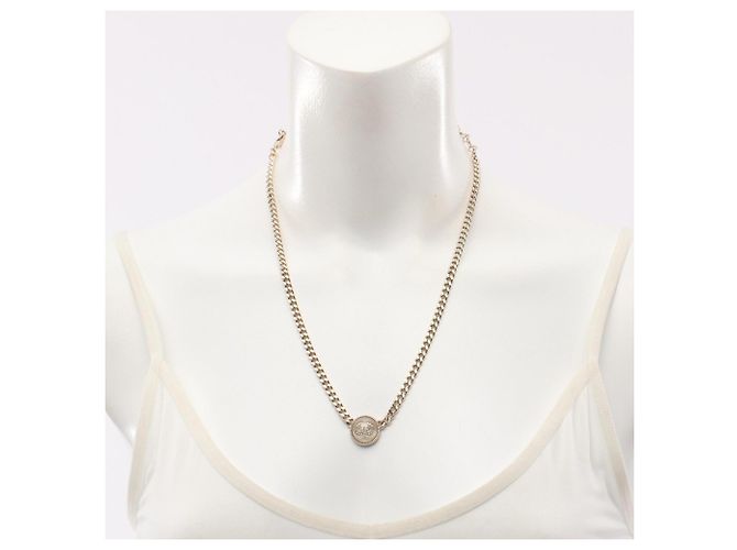 Timeless Collar Chanel Coco Mark Circle Dorado - vista 6