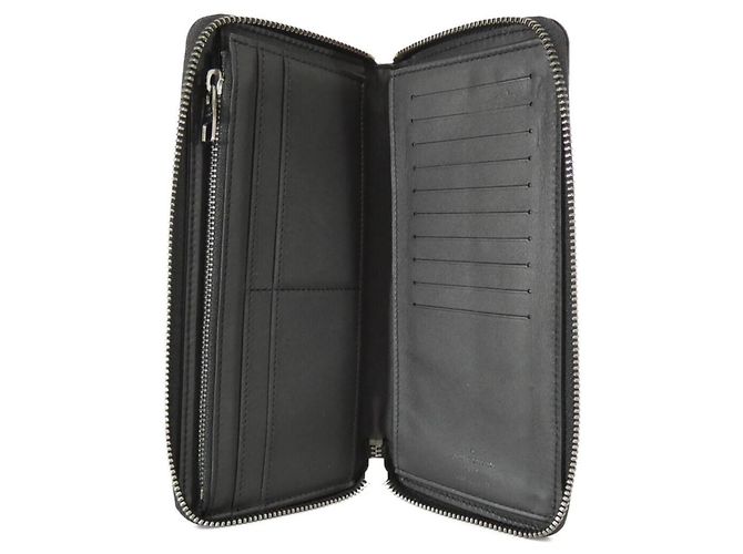 Louis Vuitton Damier Infini Zippy Wallet Black - view 5