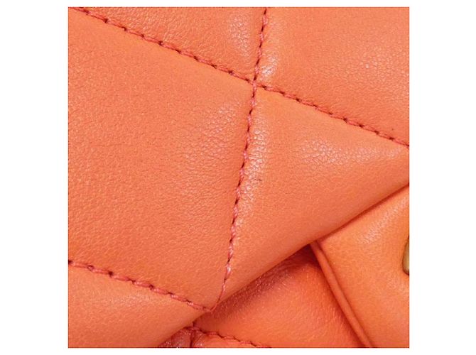 Borsa a Spalla Chanel AS4868 Arancione - vista 4