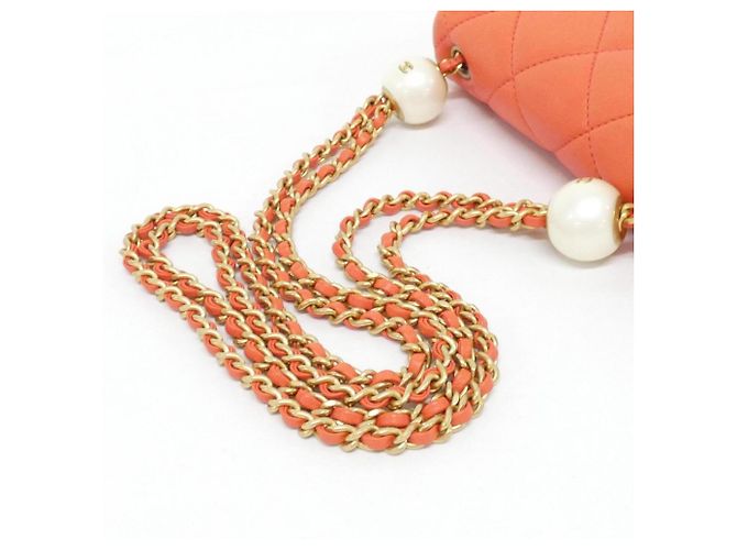 Borsa a Spalla Chanel AS4868 Arancione - vista 6