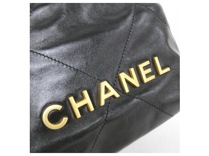 Borsa Chanel 22 Line MINI AS3980 Nero - vista 5
