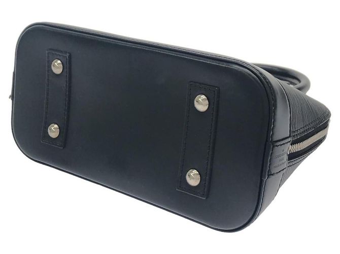 Borsa Louis Vuitton Epi Alma BB Nero - vista 2