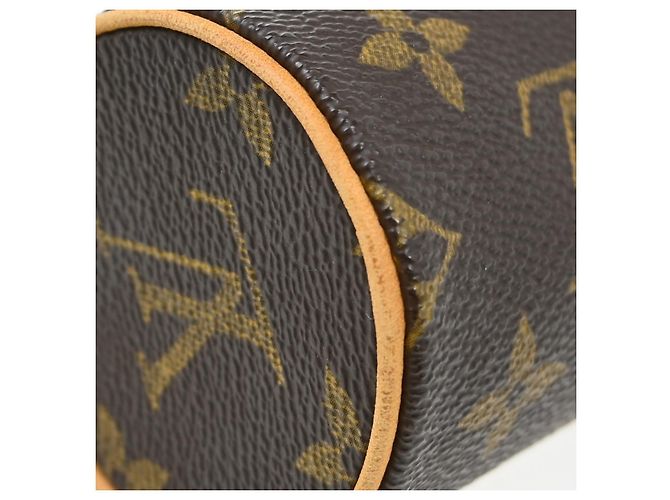 Louis Vuitton Papillon Pochette Monogram Canvas Mini Marrone - vista 6