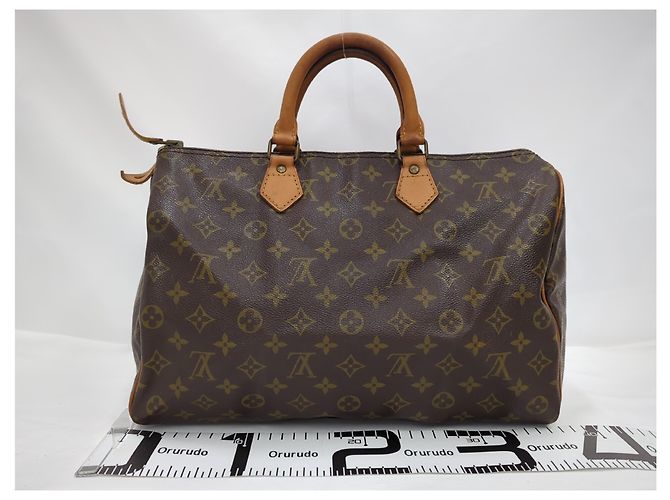 Borsa Louis Vuitton Speedy Monogram Canvas 40 Marrone - vista 2