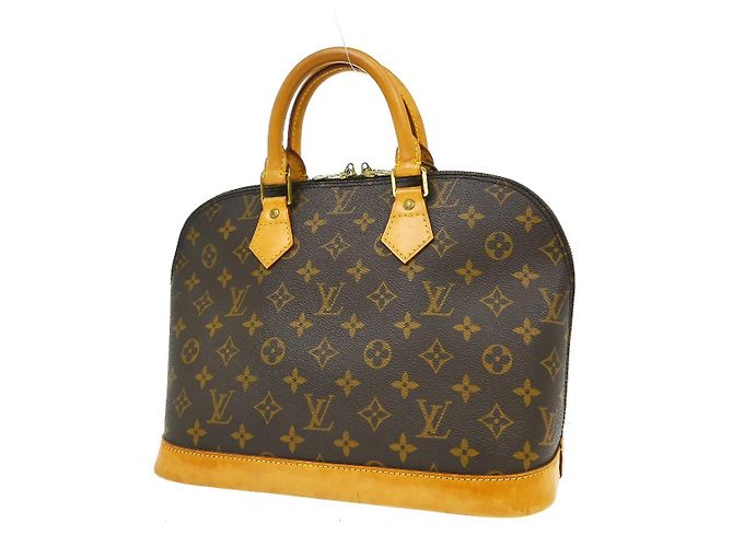 Louis Vuitton Alma Monogram Canvas PM Marrone - vista 2