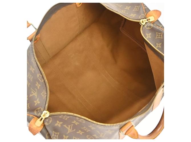 Louis Vuitton Keepall Monogram Canvas 50 Marrone - vista 3