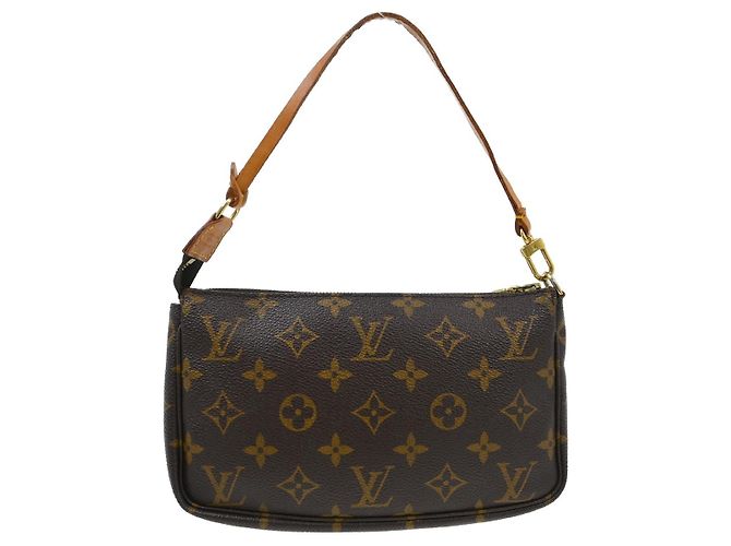 Louis Vuitton Pochette Accessoires NM Monogram Canvas medium Marrone - vista 2