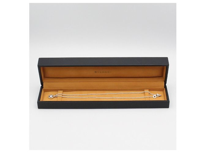 Bulgari Collana in oro bianco 18K Bvlgari con diamanti trasparenti Argento - vista 6