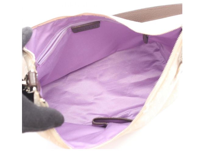 Bulgari Borsa a Spalla Bvlgari Logo Mania Marrone Beige - vista 3