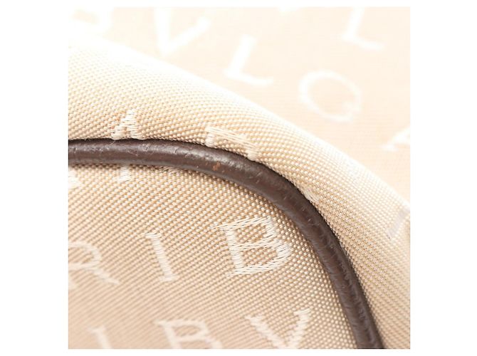 Bulgari Borsa a Spalla Bvlgari Logo Mania Marrone Beige - vista 5