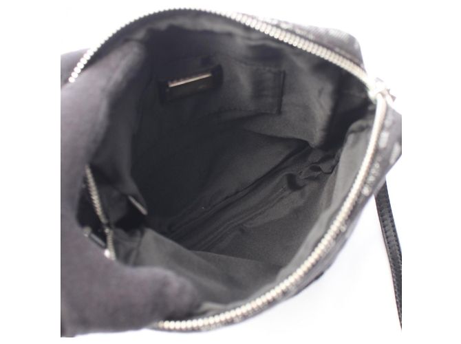 Borsa a Spalla Fendi Zucchino Marrone Nero - vista 3