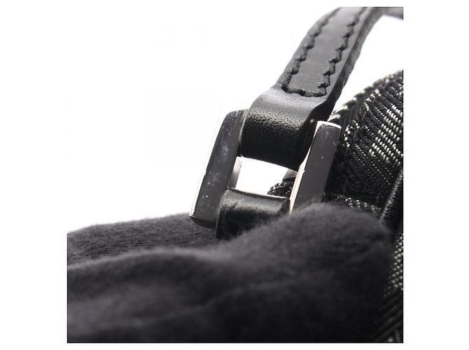 Borsa a Spalla Fendi Zucchino Marrone Nero - vista 7