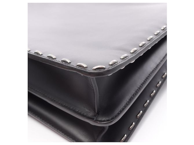 Borsa 2-Way Fendi Peekaboo I.U Medium Nero - vista 8